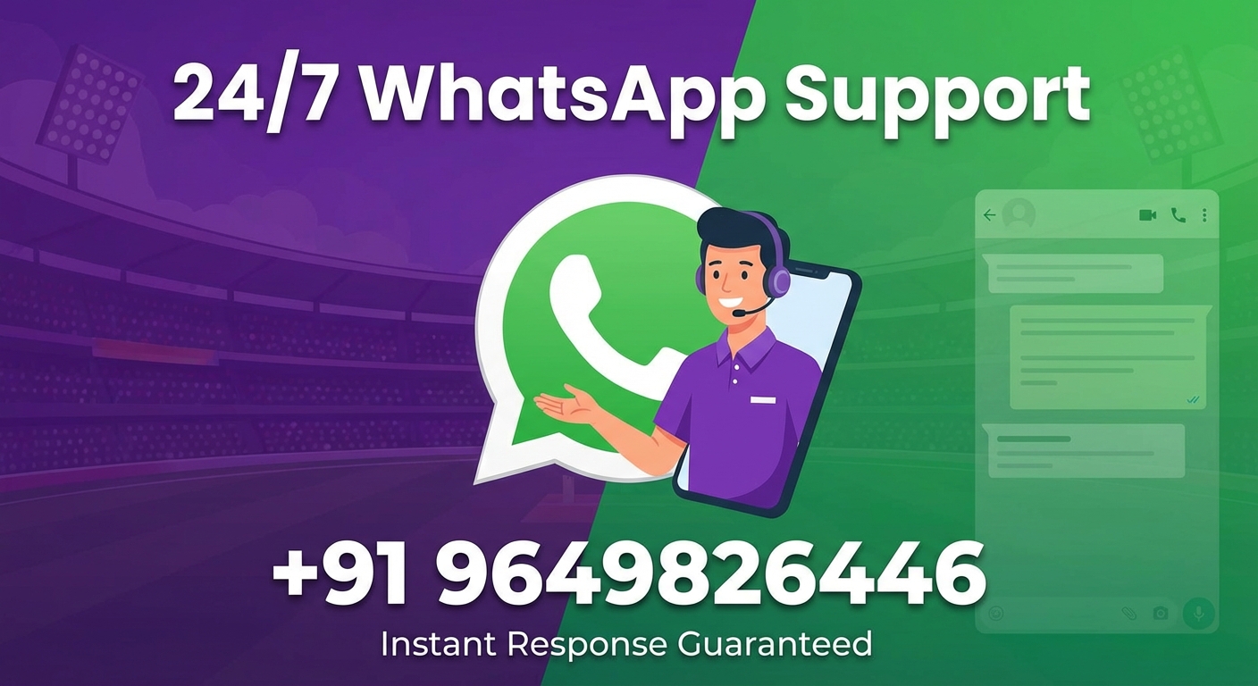 WhatsApp Betting ID - 05 Whatsapp Support - Online Cricket ID