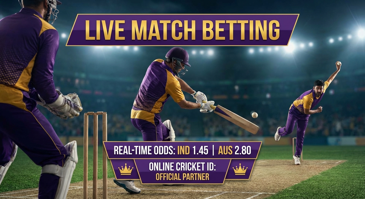 How to Bet on Cricket - 13 Cricket Match - Online Cricket ID
